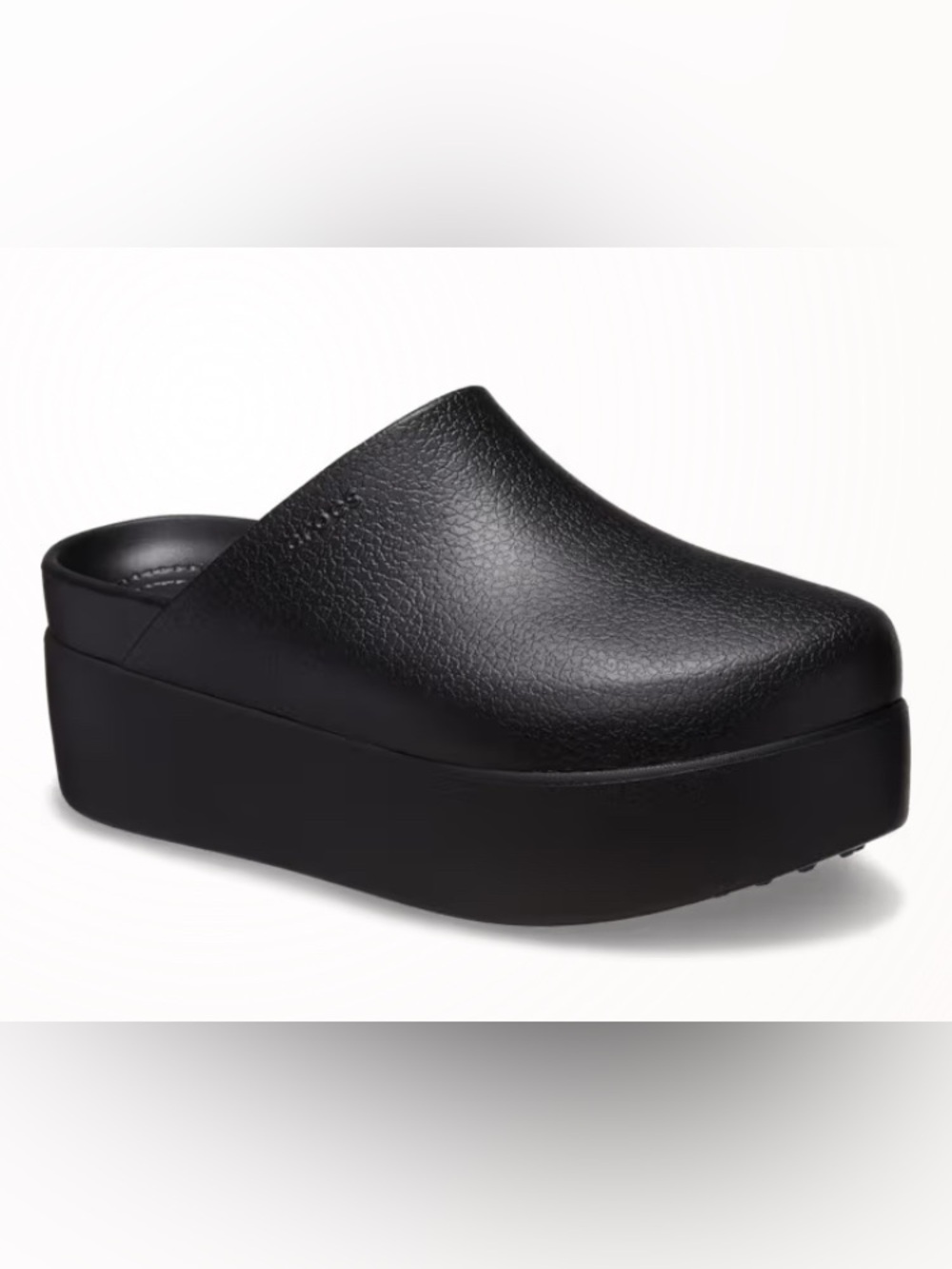 Crocs Dylan Platform Clog. Black, size W9. Excellent pre-owned condition. - Picture 5 of 13